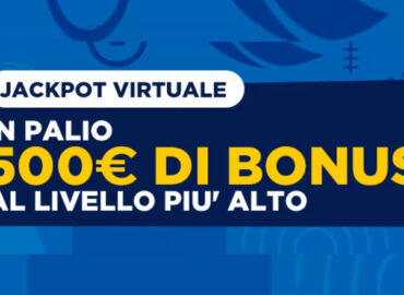 Bonus Jackpot Virtuale Goldbet 500€